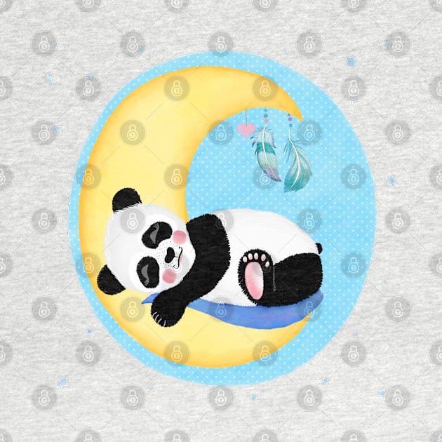 Baby Panda boy by CalliLetters